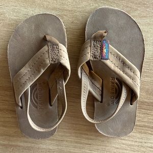 Toddler Rainbow Sandals Size 7-8